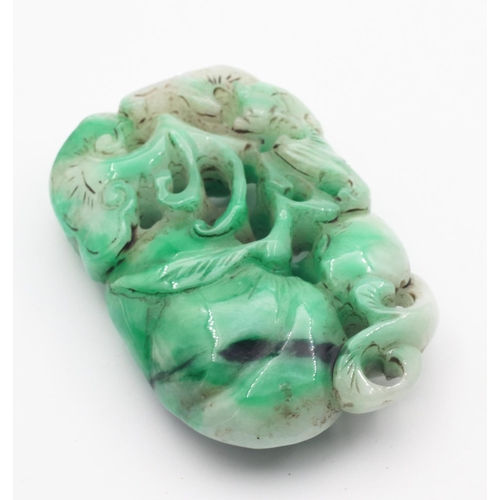 593 - Carved Jade Pendant