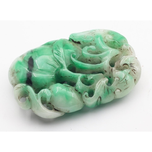 593 - Carved Jade Pendant