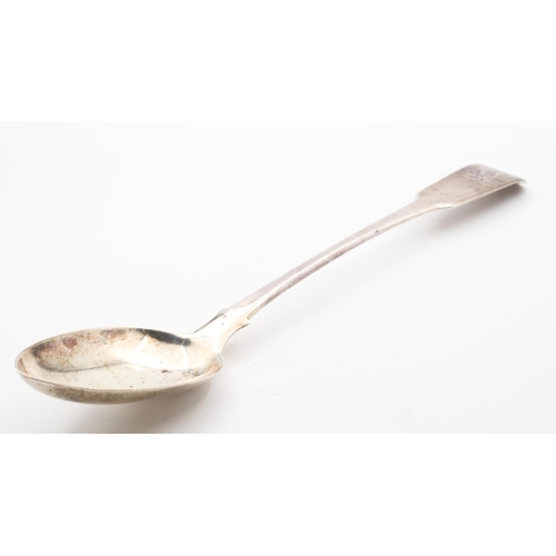 598 - Old Silver Basting Spoon