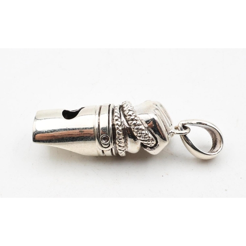 681 - Novelty Silver Whistle with Bale