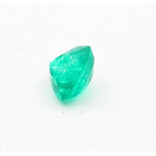 713 - Emerald Trillion Cut Gemstone Approximately 9 Carats