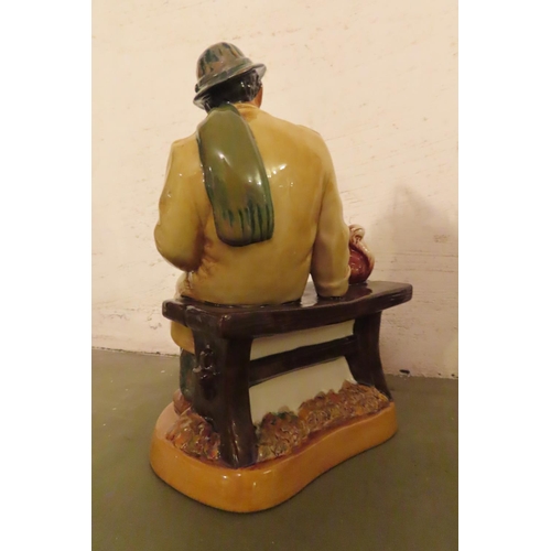 740 - Royal Doulton Lunchtime Figure Signed to Base