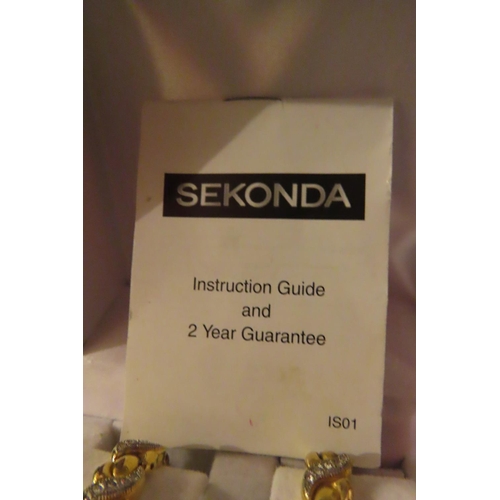 757 - Sekonda Ladies Watch Set with Gold Filled Bracelet Contained within Original Presentation Box