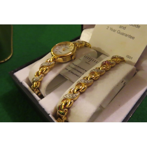 757 - Sekonda Ladies Watch Set with Gold Filled Bracelet Contained within Original Presentation Box