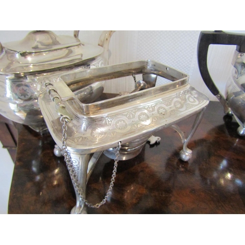 801 - Irish Six Part Silver Tea and Coffee Service Hallmarked 1916 by Thomas Weir Attractively Detailed Sh... 