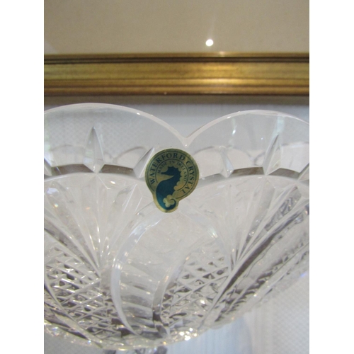 802 - Waterford Seahorse Motif Centrepiece Bowl Approximately 15 Inches High Good Original Condition