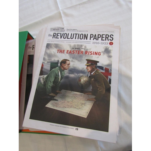 826 - The Revolution Papers Published Irish Independent 2016 Commemorative Edition Weekly Publication Runn... 