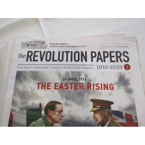 826 - The Revolution Papers Published Irish Independent 2016 Commemorative Edition Weekly Publication Runn... 