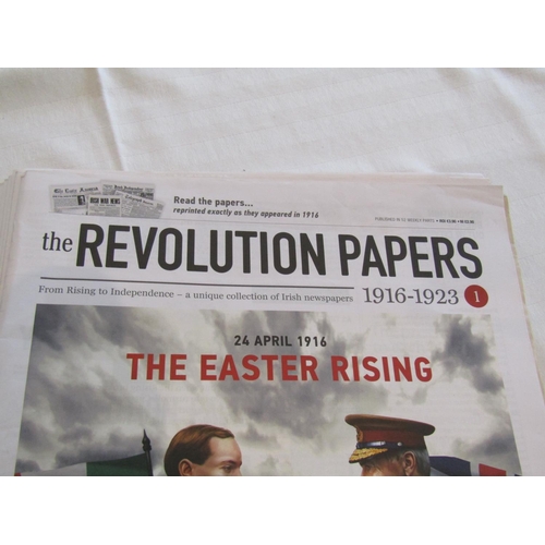 826 - The Revolution Papers Published Irish Independent 2016 Commemorative Edition Weekly Publication Runn... 