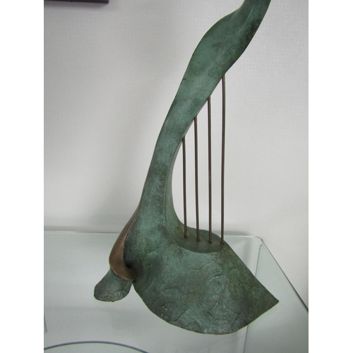 892 - Sandra Bell (b. 1954) Harmony Original Bronze Sculpture Edition 1/8 Approximately 24 Inches High Maq... 