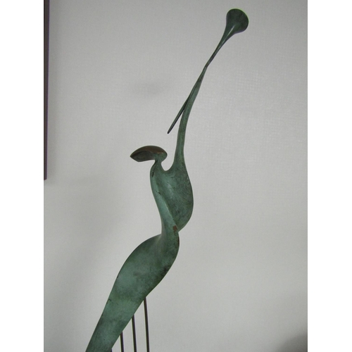 892 - Sandra Bell (b. 1954) Harmony Original Bronze Sculpture Edition 1/8 Approximately 24 Inches High Maq... 