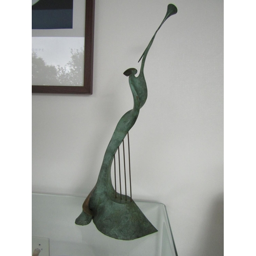 892 - Sandra Bell (b. 1954) Harmony Original Bronze Sculpture Edition 1/8 Approximately 24 Inches High Maq... 