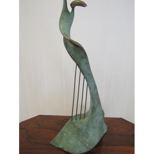 892 - Sandra Bell (b. 1954) Harmony Original Bronze Sculpture Edition 1/8 Approximately 24 Inches High Maq... 