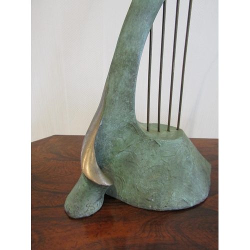 892 - Sandra Bell (b. 1954) Harmony Original Bronze Sculpture Edition 1/8 Approximately 24 Inches High Maq... 