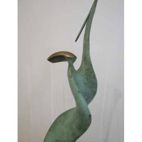 892 - Sandra Bell (b. 1954) Harmony Original Bronze Sculpture Edition 1/8 Approximately 24 Inches High Maq... 