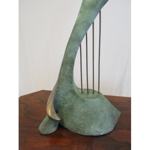 892 - Sandra Bell (b. 1954) Harmony Original Bronze Sculpture Edition 1/8 Approximately 24 Inches High Maq... 