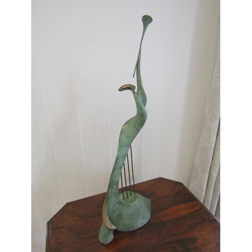 892 - Sandra Bell (b. 1954) Harmony Original Bronze Sculpture Edition 1/8 Approximately 24 Inches High Maq... 