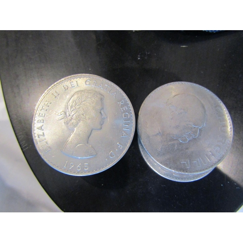 939 - Ten Winston Churchill Crowns Dated 1965 Minted to Commemorate the Life of Winston Churchill, these C... 