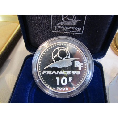 960 - France 1998 Silverproof Coin Mint Condition Encapsulated and Contained within Presentation Case with... 