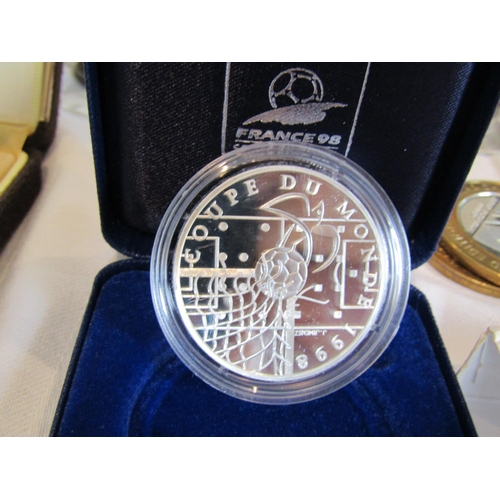 960 - France 1998 Silverproof Coin Mint Condition Encapsulated and Contained within Presentation Case with... 