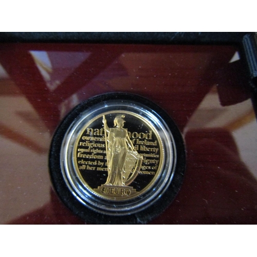 973 - Irish 2016 100th Anniversary Easter Rising Û50 Goldproof Coin No. 1934 Mint Condition Encapsulated C... 