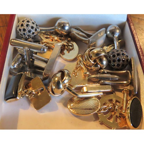 1252 - Various Ladies Shirt Cufflinks Good Quality Some Vintage Quantity as Photographed