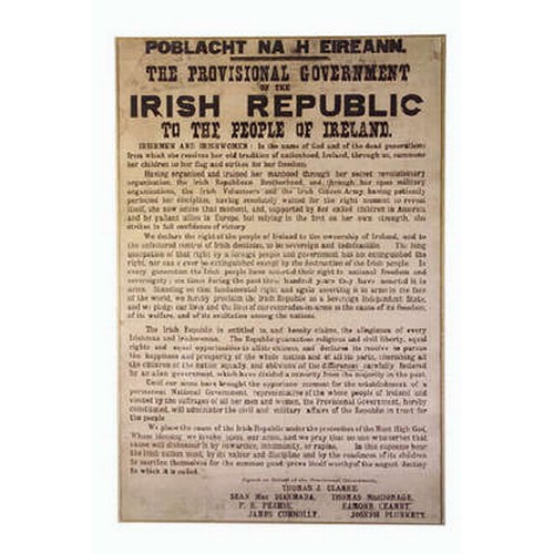 937 - Original Easter 1916 Proclamation                                 Foundation Document of Modern Iris... 