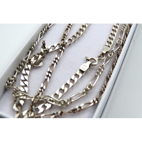 36 - Four Silver Ladies Necklaces