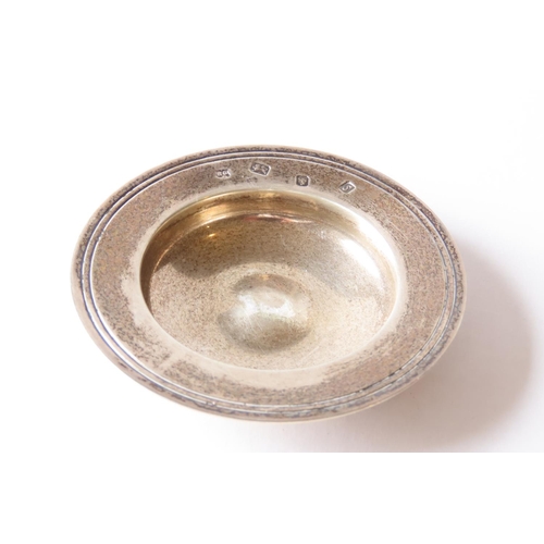 608 - Silver Nut Dish Circular Form