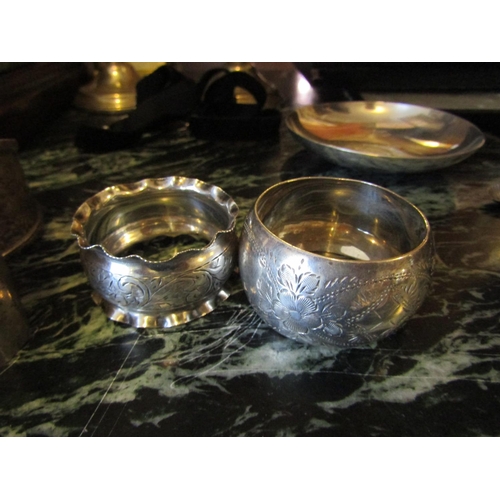 1186 - Antique Silver Napkin Rings