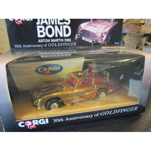 1198 - Collectable Corgi James Bond Aston Martin Motor Car contained within Original Presentation Box