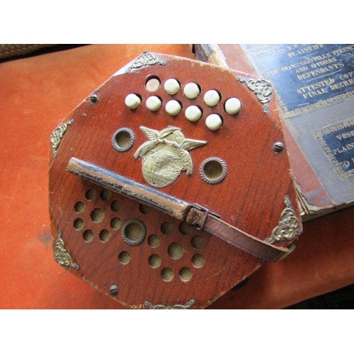 1202 - Antique Concertina Working Order