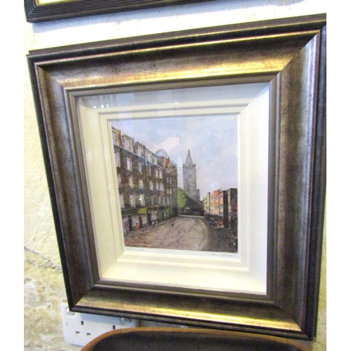 1212 - Flora Mitchell Fine Art Lithograph Dated 1966 Titles Patrick Street Dublin