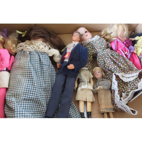 172 - Collection of Various Vintage Dolls including Barbie and Ken Figures