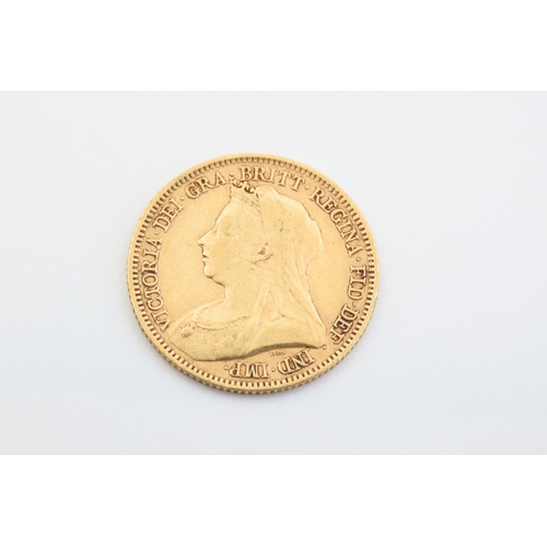 33 - Gold Half Sovereign Dated 1893
