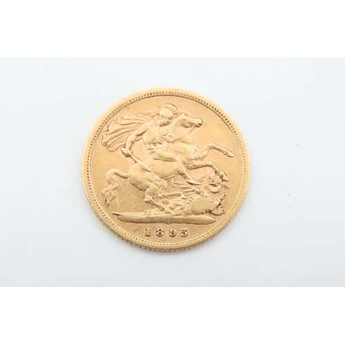 35 - Gold Half Sovereign Dated 1895