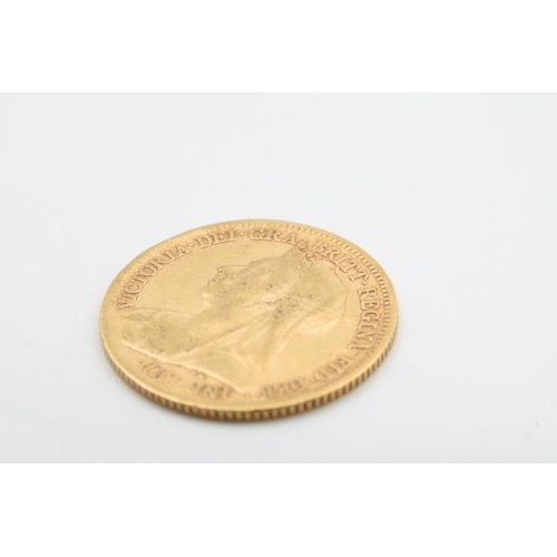 39 - Gold Half Sovereign Dated 1899