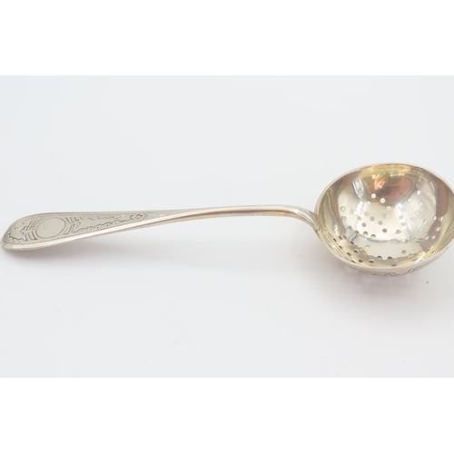 51 - Antique Russian Silver Sugar Sifter Spoon Silver Hallmarked 1892