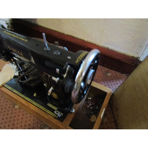 109 - Singer Sewing Machine Electrified Working Order with Carry Case