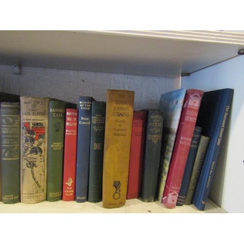 111 - Two Shelves of Various Antiquarian Books Quantity As Photographed