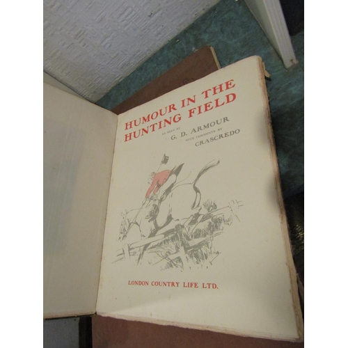 114 - George Armour 'Humour in the Hunting Field' Large Folio Edition Published by London Country Life Var... 