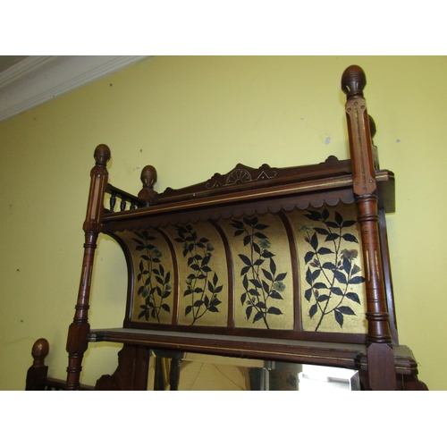 40 - Gillows Side Cabinet Attractively Detailed Approximately 5ft Wide x 6ft 10 Inches High Gilded and De... 