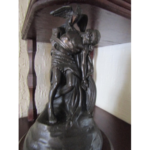 56 - Stafford Bronze Sculpture Figure of Cuchulainn Original GPO Collection Approximately 9 Inches High