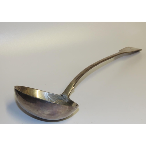 692 - Silver Tureen Spoon Fiddle Pattern