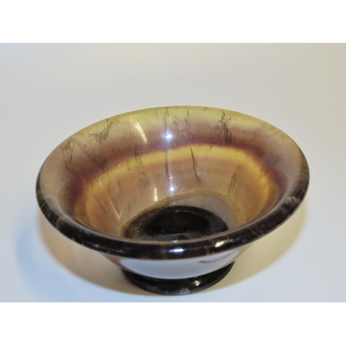 741 - Bluejohn Bowl Tapering Pedestal Form Approximately 11cm Diameter to Rim