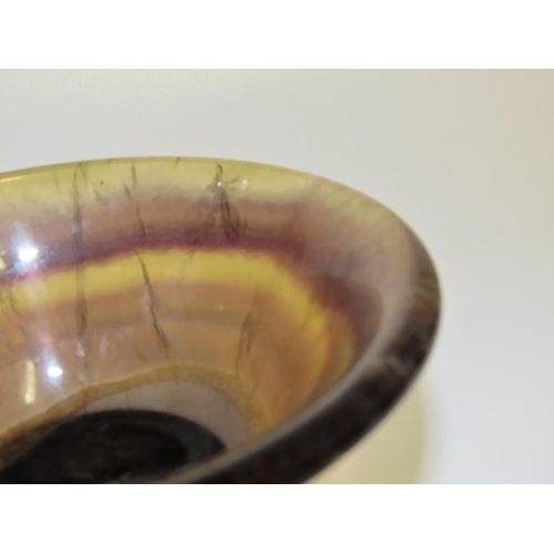 741 - Bluejohn Bowl Tapering Pedestal Form Approximately 11cm Diameter to Rim