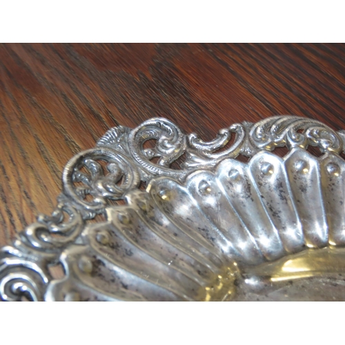 768 - Silver Table Dish Shaped Form