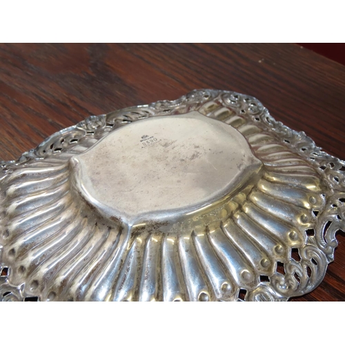 768 - Silver Table Dish Shaped Form