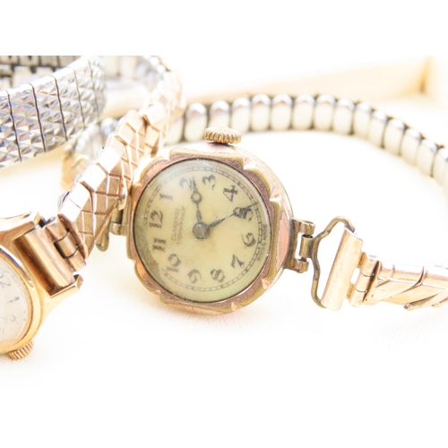 170 - Five Various Vintage Ladies Watches Four Gold Filled