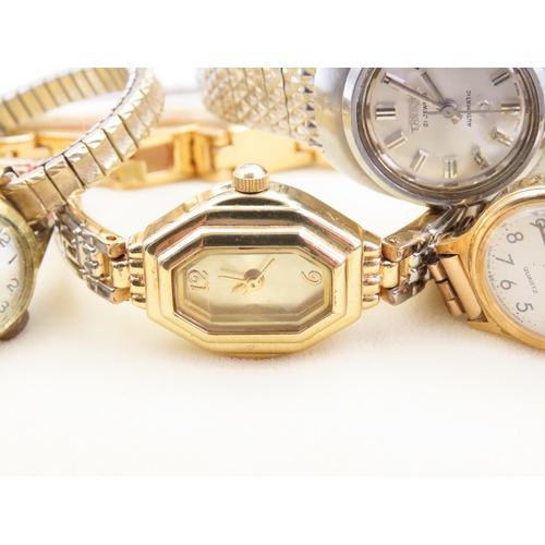 170 - Five Various Vintage Ladies Watches Four Gold Filled